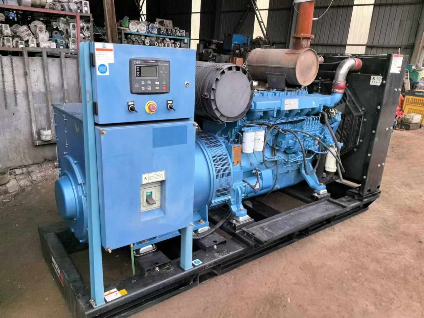 晋源500kW 柴油发电机组可带动设备功率的计算公式是什么？